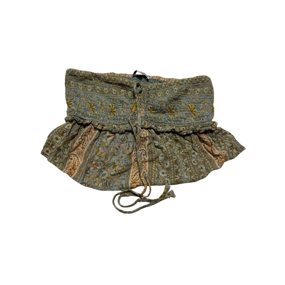 American Eagle Boho Patterned Cropped Tube Top